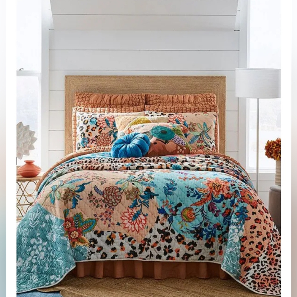 Studio D Fiona Printed Patchwork Quilt Mini Set